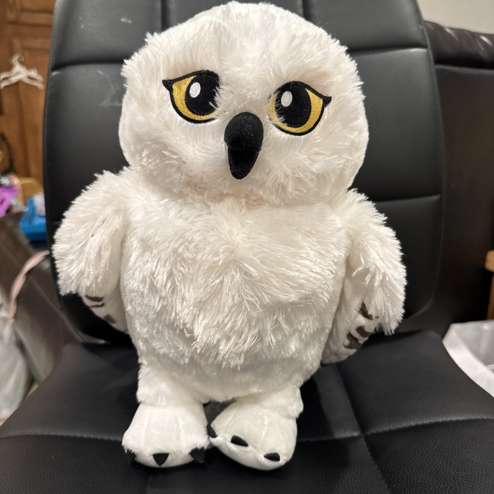 Build A Bear Wizarding‎ World Of Harry Potter HEDWIG 12" Owl Plush Soft Toy